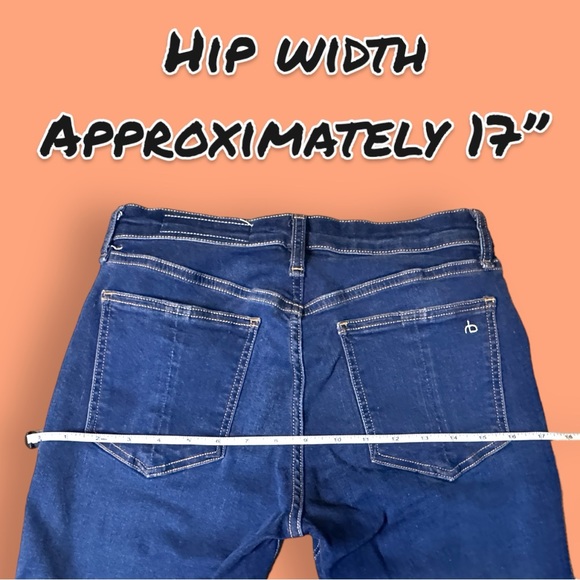 🎉HOST PICK🎉EUC Rag&Bone Cate Mid-Rise Ankle Skinny Jeans 👖 Size 27 - Picture 12 of 16